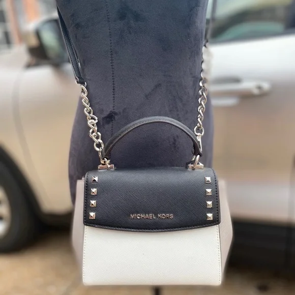 Michael Kors Karla mini convertible crossbody bag - Picture 1 of 13